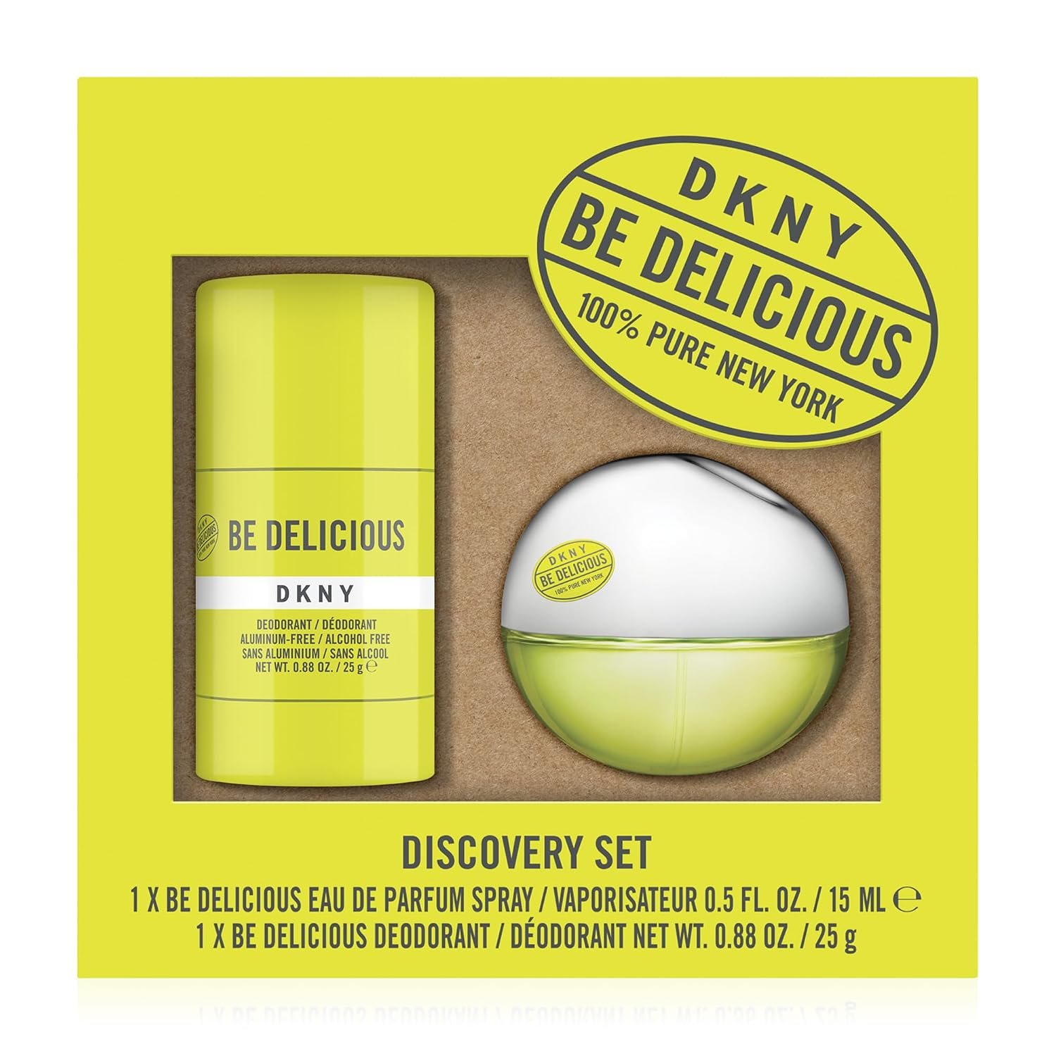 DKNY Be Delicious Eau de Parfum Discovery Set: Perfume, Deodorant Stick DKNY Be Delicious Eau de Parfum Discovery Set: Perfume, Deodorant Stick