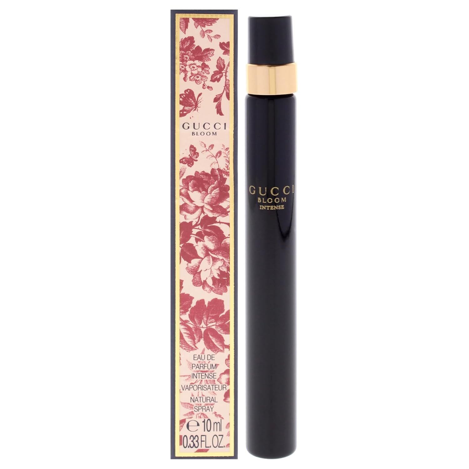 Gucci Bloom Perfume for Women Mini Eau de Parfum Intense Travel Spray 0.33 oz / 10 ml Gucci Bloom Perfume for Women Mini Eau de Parfum Intense Travel Spray 0.33 oz / 10 ml