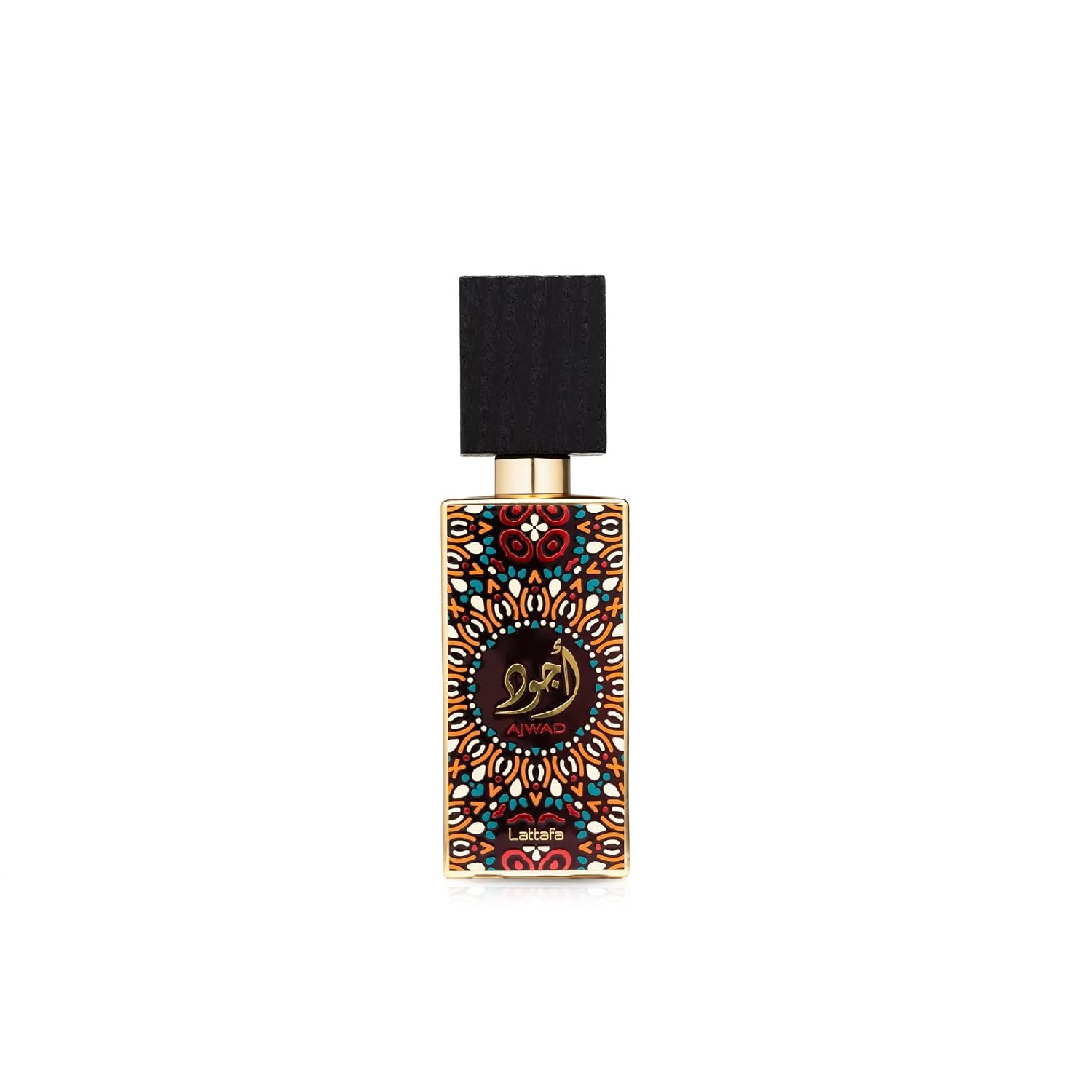 Lattafa Ajwad Eau De Parfum Spray for Unisex, 2.0 Ounce Lattafa Ajwad Eau De Parfum Spray for Unisex, 2.0 Ounce