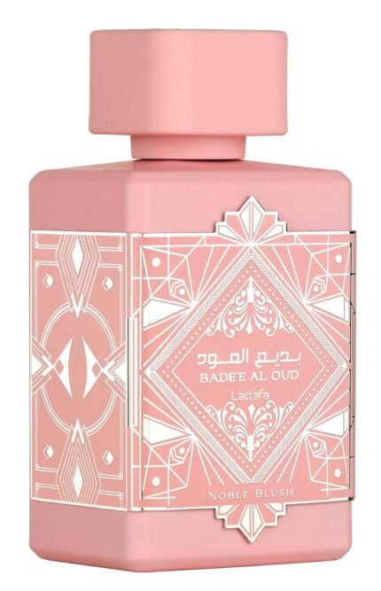 Lattafa Bade’e Al Oud Noble Blush for Unisex Eau de parfum Spray, 3.4 Ounce / 100 Ml
