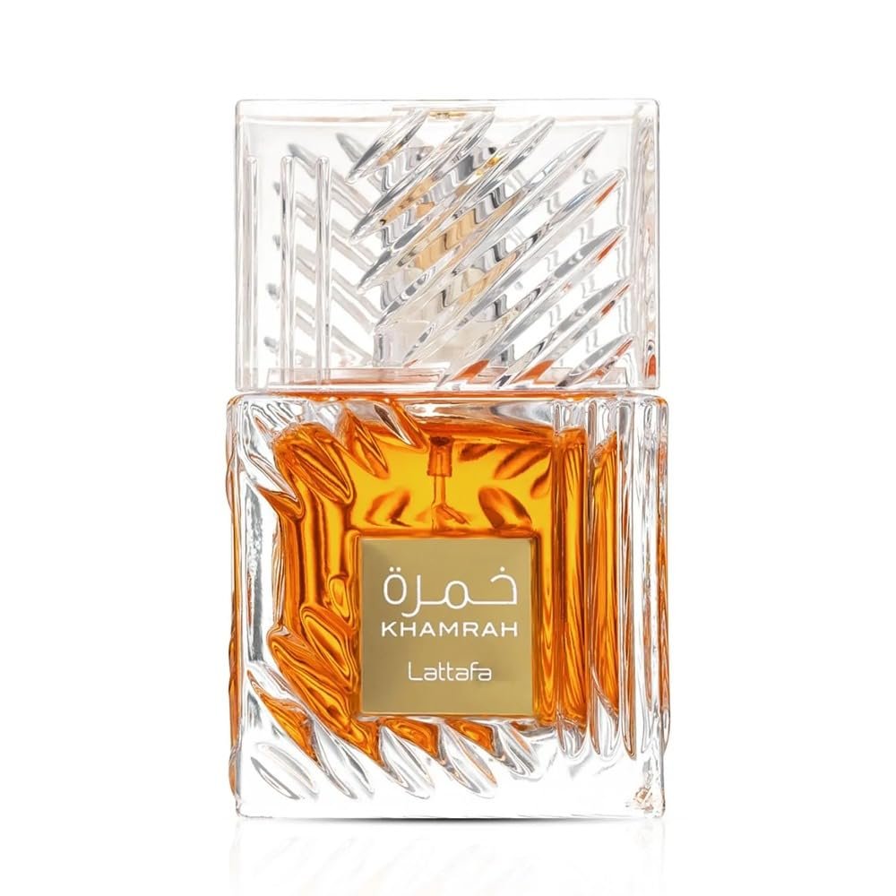 Lattafa Khamrah – Vanilla, Warm Spicy, Amber, Cinnamon – Eau de Parfum Long-Lasting Fragrance for Unisex, 3.40 Ounce / 100 ml Lattafa Khamrah – Vanilla, Warm Spicy, Amber, Cinnamon – Eau de Parfum Long-Lasting Fragrance for Unisex, 3.40 Ounce / 100 ml