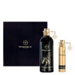 Montale Arabians Tonka Holiday Gift Set – Eau de Parfum 100ml / 3.4 fl oz + 20ml Travel Spray – Spicy Amber Gourmand Fragrance