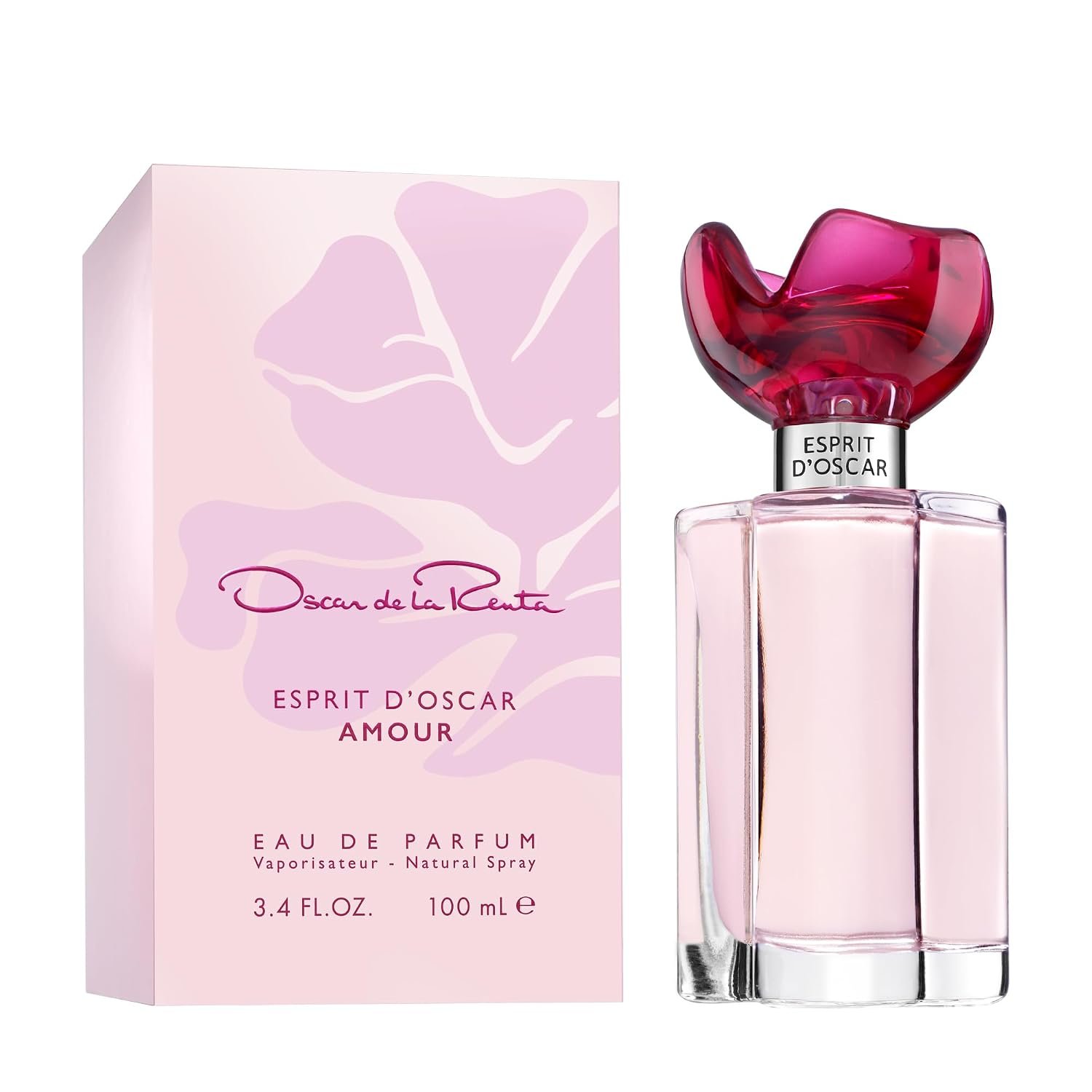 Oscar de la Renta Esprit D’Oscar Amour Eau de Parfum Perfume Spray for Women, 3.4 Fl. Oz. Oscar de la Renta Esprit D’Oscar Amour Eau de Parfum Perfume Spray for Women, 3.4 Fl. Oz.