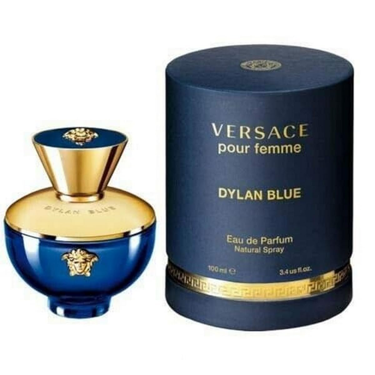Versace Dylan Blue Pour Femme for Women Eau De Parfum Spray, 3.4 Oz Versace Dylan Blue Pour Femme for Women Eau De Parfum Spray, 3.4 Oz