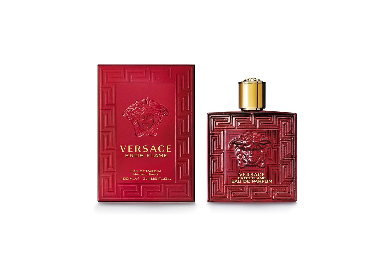 Versace Eros Flame for Men 3.4 oz Eau de Parfum Spray Versace Eros Flame for Men 3.4 oz Eau de Parfum Spray