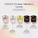 Versace Mini Perfume Gift Set for Women 5-Piece 0.17 Fl Oz Splash - Image 2